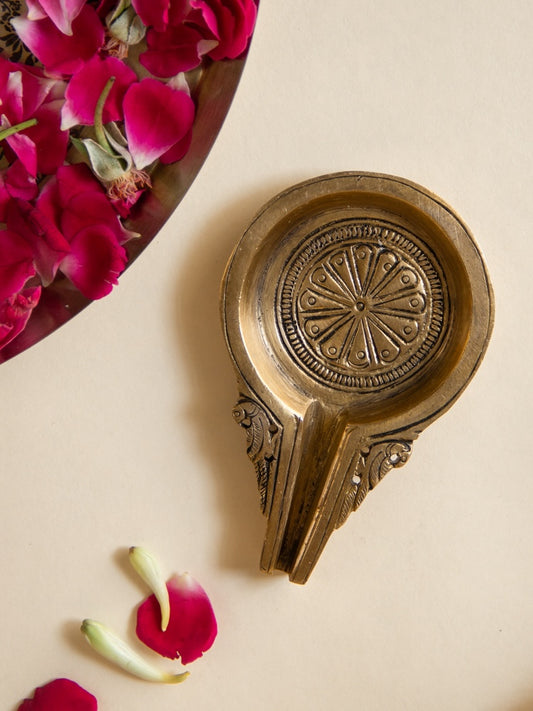 Brass Abhishek Patra for Pooja